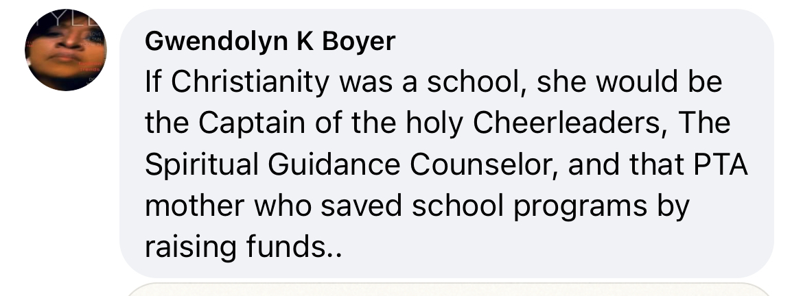 Tribute from Gwendolyn K Boyer